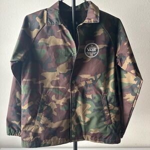 Vans Authentic Camo Torrey Windbreaker Jacket